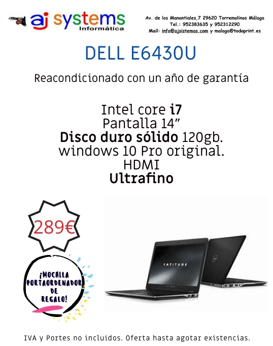 Oferta Portatil